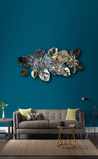 Celestial Bloom Metal Wall Art
